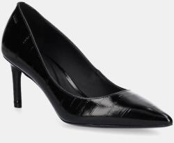 BOSS bőr tűsarkú Gracey - fekete Női 40 - answear - 56 990 Ft