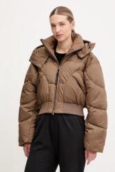 adidas by Stella McCartney rövid kabát ASMC Crop - barna XS