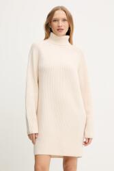 HUGO BOSS gyapjú ruha - bézs L