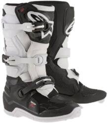 Alpinestars TECH 7 S gyerek motocrossz csizma fekete-fehér