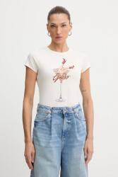 Guess t-shirt TINI bézs, W5YI41 KA0Q1 - bézs XL