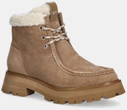 MICHAEL Michael Kors munkabakancs bőrből Cade bézs, enyhén téliesített, lapos talpú, 40F5CAFE5S. 297 - bézs Női 40