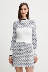 GUESS pulóver gyapjúkeverékből AUBREY bézs, félgarbó nyakú, W5BR24 Z3JD2 - bézs M - answear - 45 990 Ft