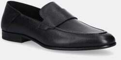 BOSS bőr mokaszin Gavrie fekete, 50548074 - fekete Férfi 46