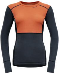 Devold Lauparen Merino 190 Shirt Wmn női funkcionális felső M / kék/narancs