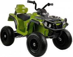 LEAN Toys Bmd0906 12V Elektromos Quad 2 Db 45W Motorral Zöld Fújható Kerekekkel , 2, 4 Ghz Szülői Távirányítóval 4119 (4119) (4119)