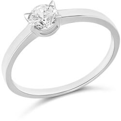 ÉkszerM Fehérarany Gyűrű (méret: 60) AU 95297