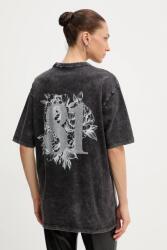 Guess pamut póló - szürke XL - answear - 17 990 Ft