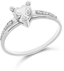 ÉkszerM Fehérarany Gyűrű (méret: 62) AU 95253