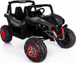 LEAN Toys Buggy Xmx603 2 Személyes 12V 4 Motoros 4X45W Elektromos Kisautó 2.4Ghz Szülői Távirányítóval, Nyitható Ajtóval, Eva Kerekekkel Fekete 3035 (3035) (3035)