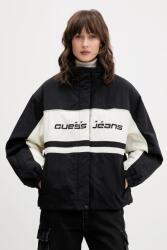 Guess Jeans rövid kabát - fekete L - answear - 39 990 Ft