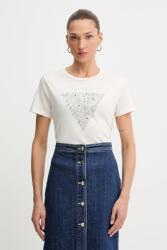 Guess pamut póló bézs, W5BI34 K9RM1 - bézs XS