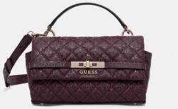 Guess kézitáska IDRA - burgundia Univerzális méret - answear - 45 990 Ft