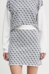 Guess szoknya gyapjú keverékből AUBREY - bézs S - answear - 20 390 Ft