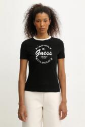 Guess t-shirt GALA fekete, V5BI03 J1314 - fekete L