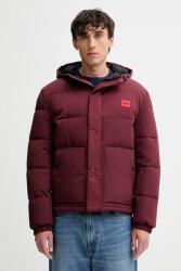 HUGO rövid kabát bordó, téli, 50547897 - burgundia XL