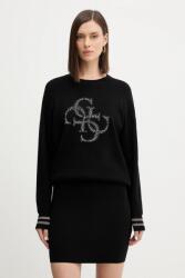 GUESS pulóver SYLVIE könnyű, fekete, W5BR42 Z26I2 - fekete XS