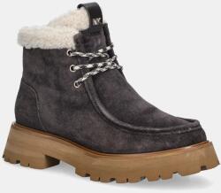 MICHAEL Michael Kors velúr bokacsizma Cade barna, téliesített, lapos talpú, 40F5CAFE5S. 251 - barna Női 36