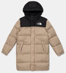 The North Face gyerek sportdzseki TEEN NUPTSE LONG PARKA - zöld 167-173