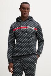 GUESS felső KORBIN fekete, mintás, kapucnis, Z4BQ30 K7122 - fekete L