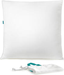 SONGMICS Premium Poliészter Párna 80x80 Fehér Mosható (EUZ-TBP002W01)