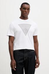 Guess pamut póló fehér, nyomott mintás, M5BI04 I3Z14 - fehér XL