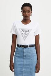 Guess pamut póló fehér, W5BI18 I3Z14 - fehér S