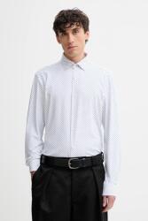 HUGO BOSS ing galléros, zöld, slim, 50550524 - zöld 42