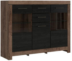  Komód Dunfelu 108 (Monastery tölgy + Fekete tölgy)