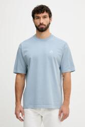 BOSS Orange pamut póló - kék L - answear - 19 490 Ft