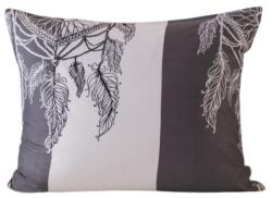 Mikroszálas párnahuzat TIRSO 50x70 cm, szürke-fehér