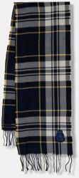 Tommy Hilfiger gyapjú sál - sötétkék Univerzális méret - answear - 33 990 Ft