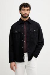 Calvin Klein farmering galléros, sötétkék, relaxed, LV04RD744G - sötétkék L