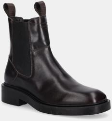 Gant bőr bokacsizma Fallwi barna, lapos talpú, 31541129 - barna Női 42