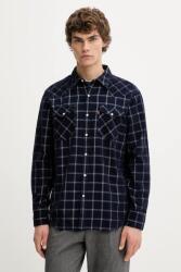Levi's pamut ing galléros, sötétkék, regular, 85744 - sötétkék M