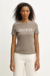 Guess pamut póló CLELIA bézs, V5BI10 I3Z14 - bézs XL