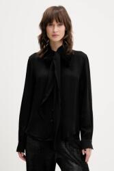 HUGO BOSS ing fűzős nyakkivágású, fekete, regular, 50550779 - fekete 40