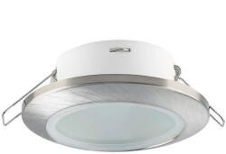 V-TAC Süllyesztett spot lámpa fürdőszobába és vizes helyiségbe IP44 védelemmel, szatén-nikkel (33271)