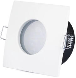 V-TAC Négyzet alakú spot lámpatest (361), fix, fehér, fürdőszobai (12750)