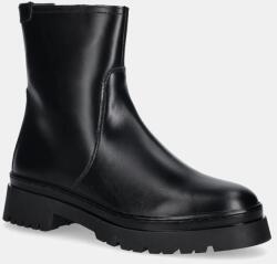 Gant bőr csizma Aligrey fekete, lapos talpú, 31541155 - fekete Női 37