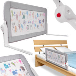Inlea4Home Biztonsági korlát, leesésgátló 90 cm Inlea4Home - állatok, ABC (IA-KX5318)