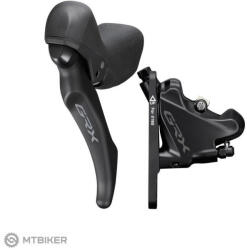 Shimano Frână față Shimano GRX BL-RX600L/BR-RX400, stânga, 1x11, Flat Mount, furtun 1000 mm + plăcuțe L03A