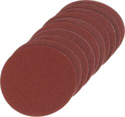 Silverline Csiszolókorong SZ 125 mm P80 - 10 db Silverline (745189)