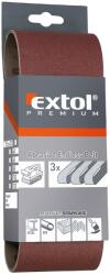 Extol A vásznak végtelen övet őrölnek, labda. 3 db, 75 × 457 mm, P40 (8803504)