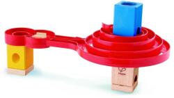 Hape Jucarie copii Quadrilla - circuit cu bile - Rasuceste spirala cu doua fete (18 piese) (E6026A)