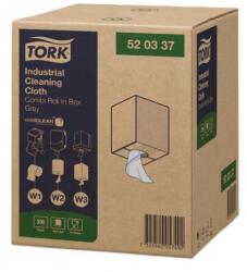 Tork Ipari törlőkendők tekercsben, egyrétegű, TORK, szürke, W2, W3, W1