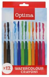 Optima Zsírkréta OPTIMA kerek 12 színű (100139) - mystock