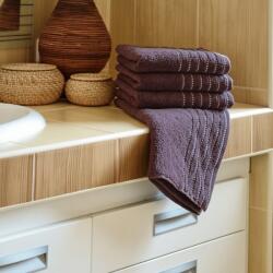 Jiří Polášek Frotír törölköző EMA - Barnáslila | 50 x 100 cm (154474-16)