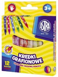 Astra Zsírkréta ASTRA kerek hegyezett 12 színű (316121005) - mystock