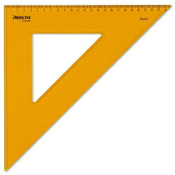 Aristo Vonalzó ARISTO Contrast háromszög 45 fokos 36 cm sárga (GEO22436) - mystock